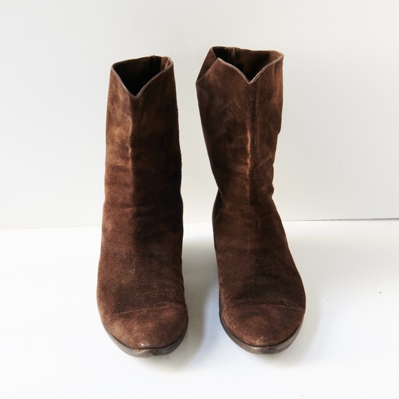 80s - SUSAN BENNIS - WARREN EDWARDS - Boots - Men\'s - 10 - BRN Suede main image 4